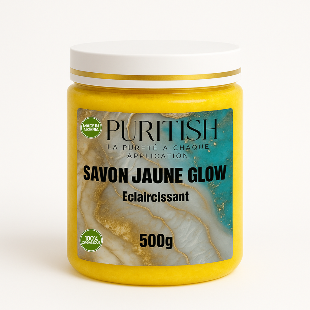 Savon jaune Glow ÉCLAIRCISSANT – 500g